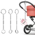 Sangle de sécurité pour jouet Attache-sucette en silicone extensible Bébé Toddler Biberon Jouet QX2D
