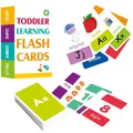 Cartes Flash Alphabet amusant lettres ABC pour maternelle animaux couleurs et formes jouet