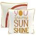 16" x 16" Outdoor Throw Pillow with Welt - 16'' L x 16'' W x 4'' H