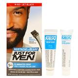 Just For Men Mustache and Beard Hair Color M-60 Jet Black Pack of 2