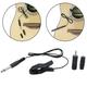 Ettsollp Universal Microphone Acoustic Electric Guitar Audio Adapter Sound Pickup Clip-Black