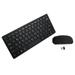 FAIOROI Wireless Mini Keyboard Set Ultimate Wireless 2.4GHz Mini Keyboard and Mouse Combo Set for Laptop Macbo