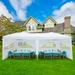 UBesGoo Canopy 10 x 20 POP UP Party Tent Wedding Gazebo Canopy Marquee SideWalls White