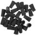 24 Pcs Foot Pad Worn Mountaineering Crutch Feet Covers Trekking Pole Tip Replacement Trekking Pole Cover Walking Stick Rubber Travel