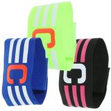 3 Pcs Emblems Football Arm Bands Football Team Captain Bands Professional Football Armbands Football Match Captain C Armband Armband Goalkeeper Profession Nylon