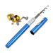 Dazzduo Fishing Rod Combo Kit Set Rod Reel Combo Pocket Pen Rod Portable Pocket Pen Pen Rod Pole Rod Reel + Reel Alloy Set Portable Pocket Kit Set Portable Rod Pole + Reel Pole + Reel Rod