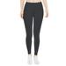 Prolriy Workout Leggings for Women Low Waisted Opaque Soft Yoga Waisted Slim Pants Solid Length Pants Gym Leggings for Women Tummy Control Compression Yoga Pants Women Dark Gray XXL