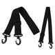 2 Pcs Ski Boots Shoelaces Ski Straps Ski Accessories Skates Carrier Strap Ski Boot Straps Portable Nylon Webbing Miss Child