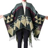 Dazzduo Women Shawl Women Knit Shawl Women Knitted Shawl Tassel Oversized Versear Women Knit Shawl Faux Cashmere Knitted Shawl Faux Shawl Wraps Cashmere Knit Shawl Wraps Bohemia Faux Cashmere Pattern