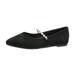 B91xZ Women s Knit Loafers Casual Slip on Walking Shoes Womens Tennis Shoes Flat Dress Shoes Non Slip Work Shoes Black 7.5