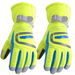 Unisex Waterproof Windproof Winter Warm Snowboard Ski Gloves green L