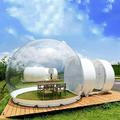 MONIPA 3M Inflatable Home Bubble Tent Dome Inflatable Home Tent Camping Dome Cabin Lodge Air Bubble Tent for Outdoor Use in Festivals Stargazing and Camping