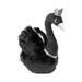 Swan Plush Stuffed with Crown Plush Stuffed Swan for Bedroom Decoration Plush Black Stuffed Gifts