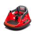 12V Ride On Bumper Car Kids Bumper Car with Remote Control and LED Lights 360Â° Spin Electric Car for Kids 1.5-5 with USB and MP3 55.1 LBS Weight Capacity Red