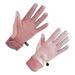 yuksok Winter Cycling Gloves Nonslip Anti Slip s for Snow Riding Fishing Pink and pink