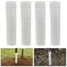 Washranp 4Pcs Corrugated Tree Guards Reusable Anti-scratch Tree Bark Protectors for Farm Accessories