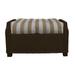 RSH DÃ©cor Indoor Outdoor Single Tufted Ottoman Replacement Cushion **CUSHION ONLY** made with Sunbrella fabric 22 x 20 Maxim Heather Beige