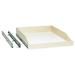 Slide-A-Shelf Made-To-Fit Slide-Out Shelf 25 W x 19.5 D Birch Soft Close