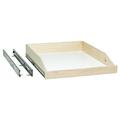 Slide-A-Shelf Made-To-Fit Slide-Out Shelf 33.5 W x 22.5 D Oak Soft Close