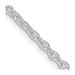 Sterling Silver Rhodium-Plated 2.75 mm 16 in. Cable Chain