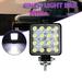 1Pc 48W Led Work Light Truck Offroad Tractor Flood Lights Lamp 12V-24V Square