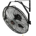 Industrial 18 Inch Wall Mounted Fans Waterproof 3-speed High Velocity