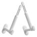 2 Pcs Heavy Duty Clothes Rack Hanging Hooks for Decorations Key Hooks Hook Rack For Bedroom Wall Hook Key Hanger Home Hook Coat Hook Wall Hanging Telescopic White The Hips Clothing behind The Door