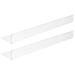 2 Pcs Self-adhesive Isolation Board Toy Blocker Under Furniture Unders Beds Home Blocking Table
