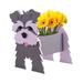 Dog Planter Plant Pots Cute PVC Herb Garden Dog Flower Planter Dog Planters for Indoor/Outdoor Plants Pet Planter Suitable Gifts for pet Lovers 9.45 * 13.38 inï¼ˆGreat Pyreneesï¼‰