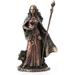 9 1/2 Eir The Valkyrie Of Protection Resin Statue Cast Bronze Finish