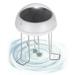 Leyfeng Solar Water Wiggler For Bird Bath Solar Powered Water Agitator With Battery Backup