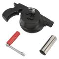 Hand Crank BBQ Blower - Lightweight Portable ABS Barbecue Fan for Camping Picnic and Fireplace Use