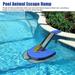 Animal Saving Escape Ramp Swimming Pool Floating Pad Rescue For Frog Bird Turtle