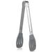 Barbeque Clamp Silicone Kitchen Utensils Cooking Grill Tongs Stainless Steel Salad Tong Kitchen Tongs Bbq Tongs Silicone Kitchenware Food Salad Holder Silica Gel Stainless Steel