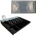 SAM4S Cash Drawer Insert Money Tray Metal Wire Gripper 57 With 160Key Wet Cover 5 Bills And 5 Coins (Bundle)