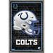 NFL Indianapolis Colts - Neon Helmet 23 Wall Poster 22.375 x 34 Framed