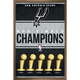 NBA San Antonio Spurs - Champions 23 Wall Poster 14.725 x 22.375 Framed