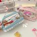 Original Sanrio Hello Kitty Pencil Bags Case Kuromi My Melody Cinnamoroll Cartoon Stationery Box Kids School Supplies Korean