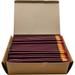 Round Wood #2 HB Pencils (4 Gross Bulk Lot Of 576Pcs Classroom Set) (Burgundy)