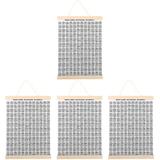 4pcs Guitar Chord Practice Chart Guitar Guide Chart Wall Art Guitar Chord Chart Poster