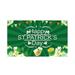 Dndkilg St Patricks Day Decorations St. Patrick s Day Banner St. Patrick Four Leaf Rainbow Decoration Irish Background Cloth