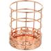 Makeup Brush Cosmetics Organizer Pen Cup Holder Pen Bucket Desk Organizers and Storage Rose Gold Pen Holder Penholder Mesh Wrought Iron Office