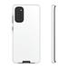 White iPhone Case-Google Pixel Phone Case-Samsung Galaxy Phone Case