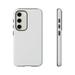 White iPhone Case-Google Pixel Phone Case-Samsung Galaxy Phone Case