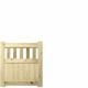 Premier 3ft x 3ft Premier Picket Trellis Top urban Pedestrian Gate - Pressure Treated (Tanalised)