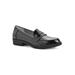 Women's Galah Casual Flat by Cliffs in Black Patent (Size 8 M)