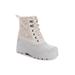 Women's Palmer Penelope Bootie by MUK LUKS in Cool Grey (Size 7 M)