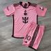 Adidas Shirts & Tops | Inter Miami Messi #10 Kids Set 2024 | Color: Pink | Size: Various