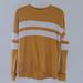 American Eagle Outfitters Sweaters | American Eagle Mustard Color Striped Detail Knit Sweatter Size Small | Color: White/Yellow | Size: S