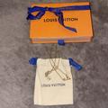 Louis Vuitton Jewelry | Louis Vuitton 100% Authentic Essential V Necklace With Dust-Bag & Box | Color: Gold | Size: Os